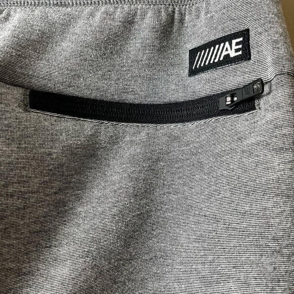 American Eagle Outfitters Gray Jogger Sweatpants Elastic Waistband Size XS Cozy - Picture 7 of 10